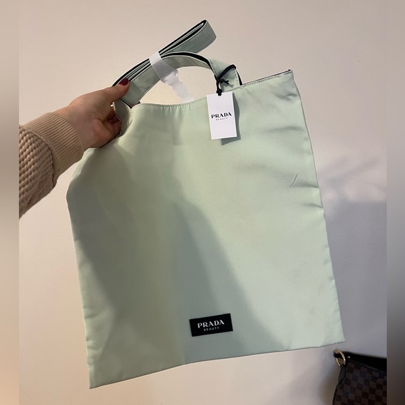 Prada Handbags - Prada Beauty Bag Green